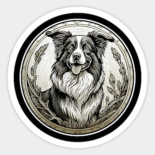 Border Collie dog Sticker